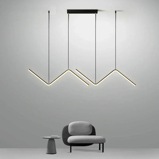 Gold Tube Pendant Light Luxurious Glow for Any Room