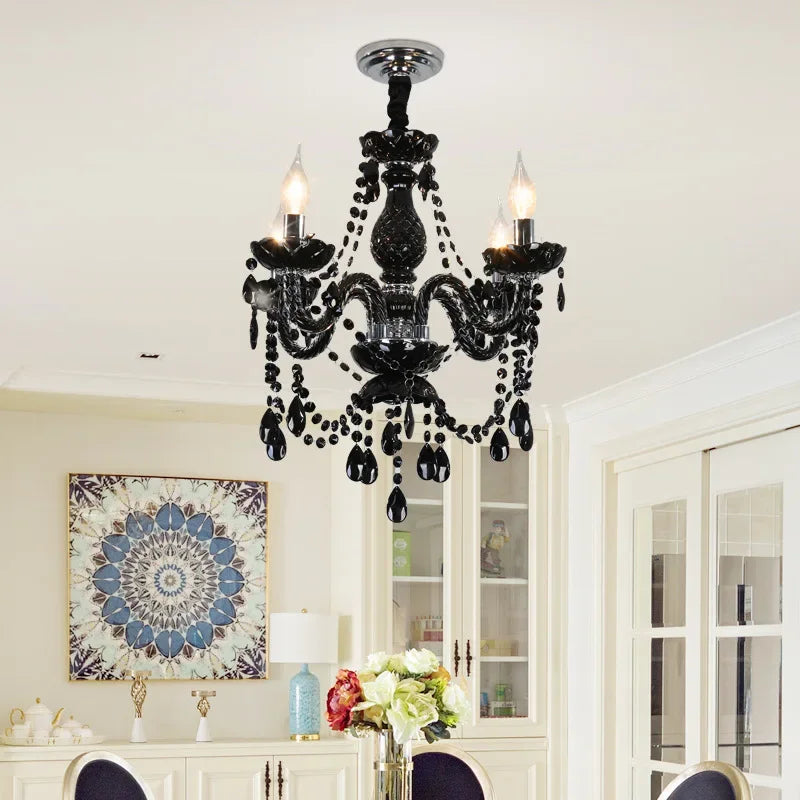 Simple AND Luxury Candle Crystal Chandeliers Perfect for Modern Décor