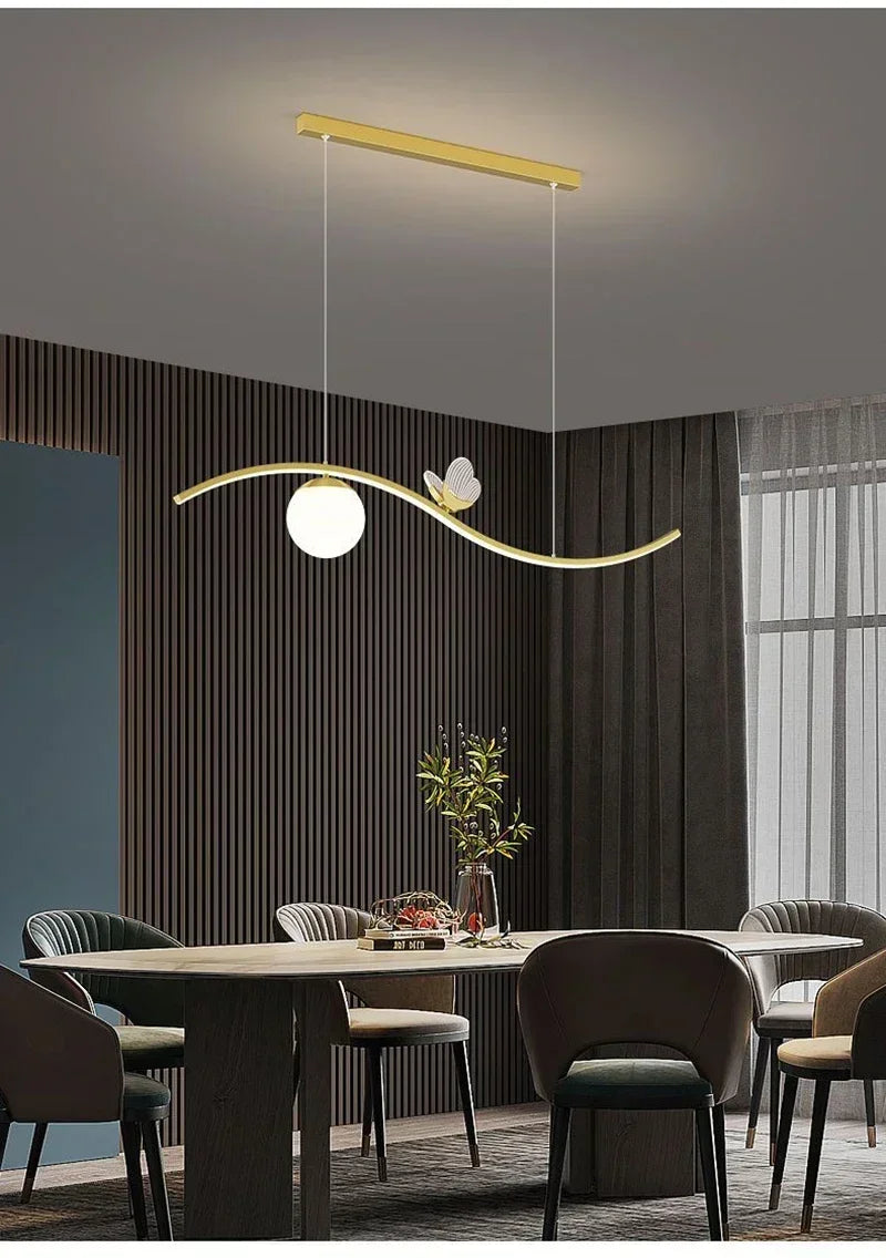 Butterfly LED Pendant Lamp The Perfect Chandelier for Restaurants & Homes