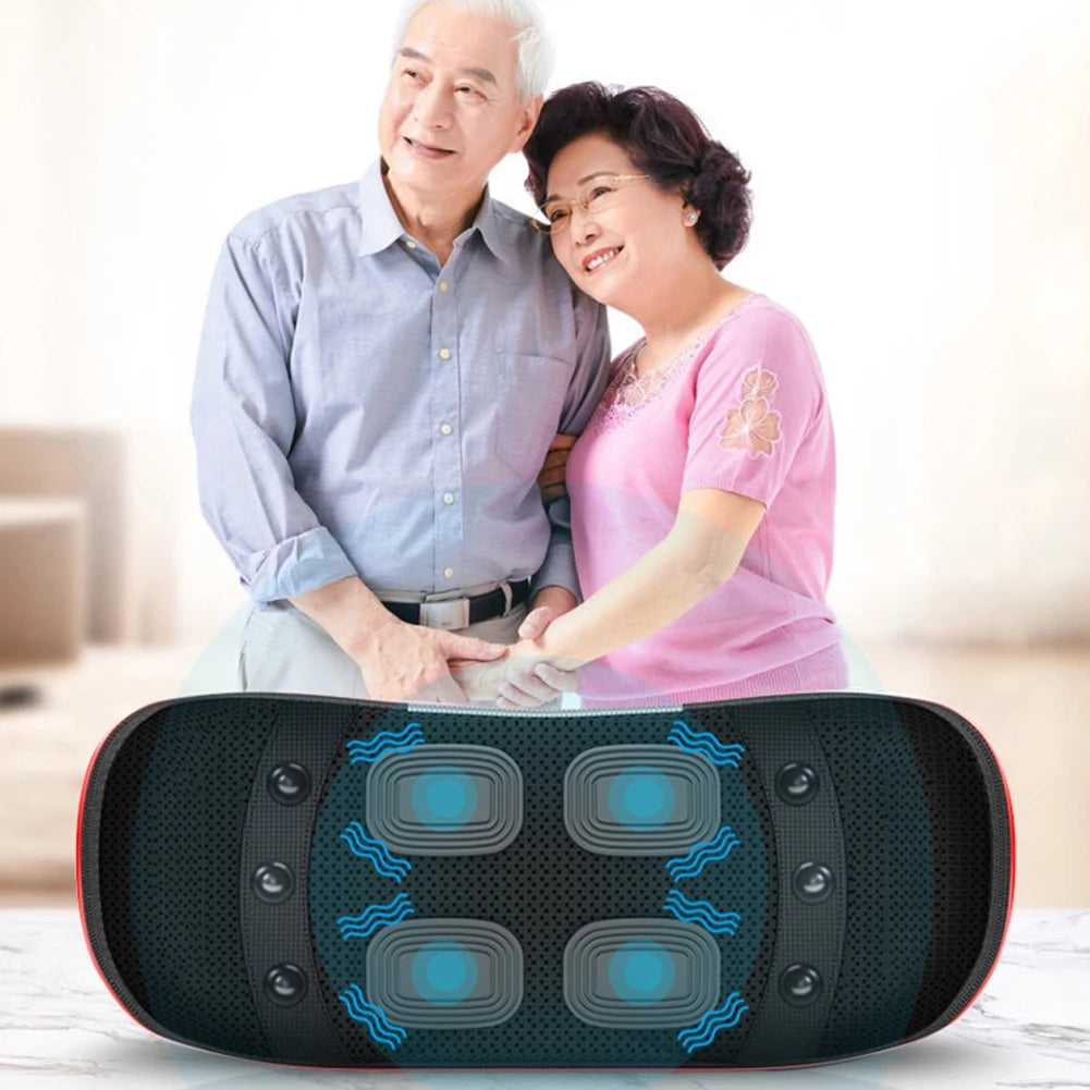 Premium Multi-Level Adjustable Back & Waist Massager - Lumbar Traction Inflatable Device