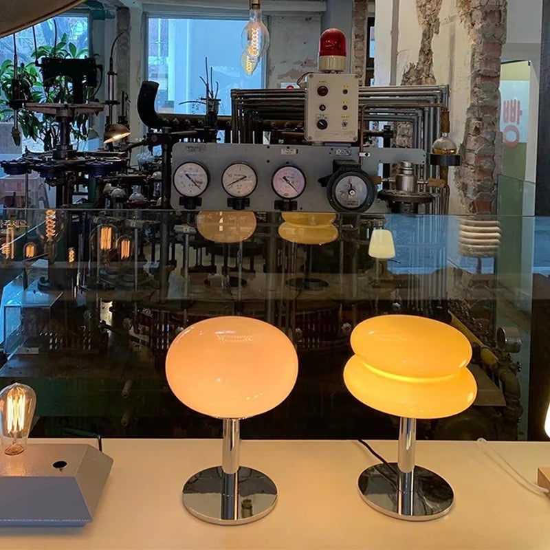 Nordic LED Table Lamp: Modern Interior Lighting Fixture for Dining, Bedroom & Home Décor | Elegant Bedside & Desk Night Light