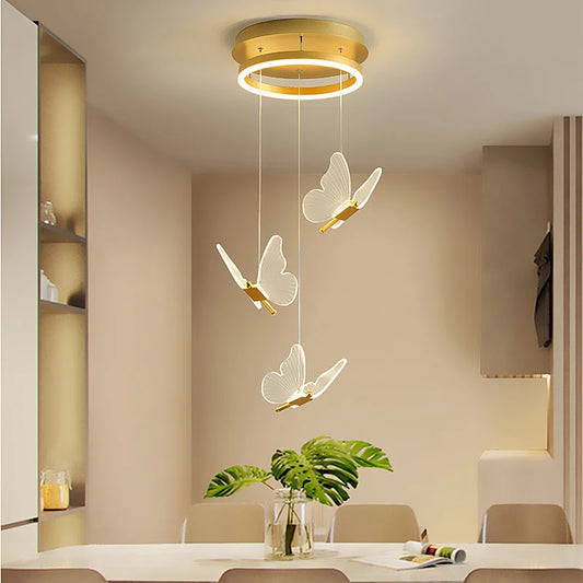 Butterfly Adjustable Pendant Lights Bring Grace & Style Home