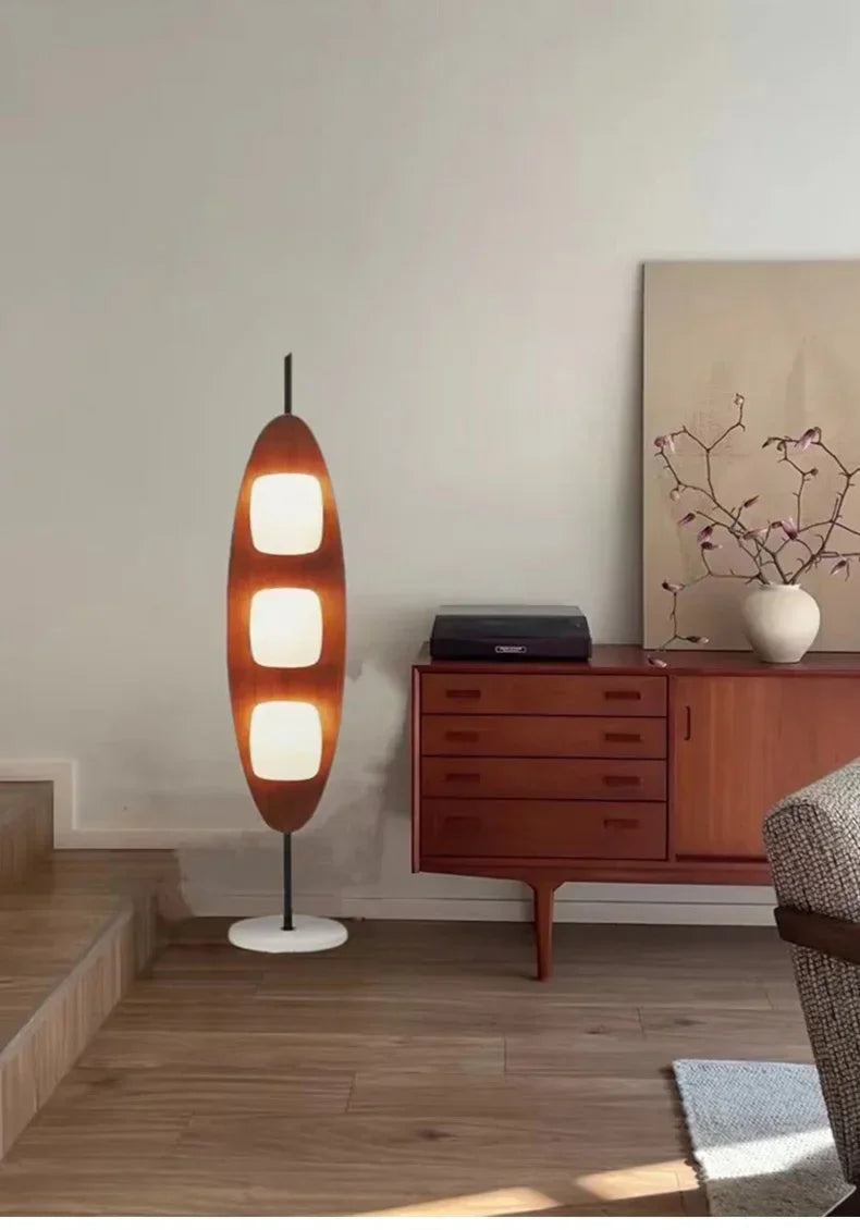 Modern Sailboat Floor Lamp With Minimalist Light Fixture for Living Room & Bedroom Decor