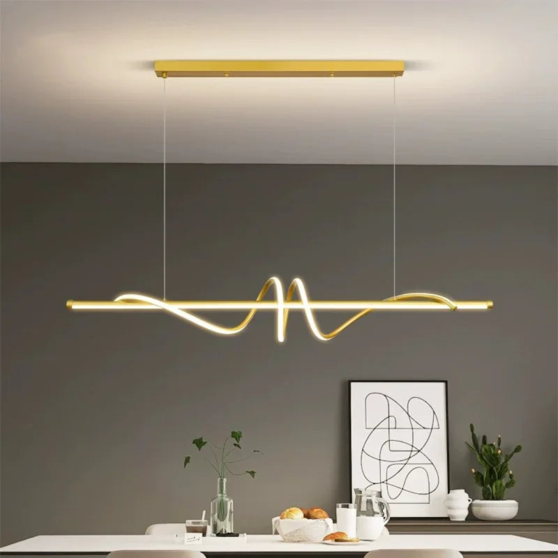 Fancy Line Light Stylish Line Hanging Light Perfect for Any Decor – PerfenQ