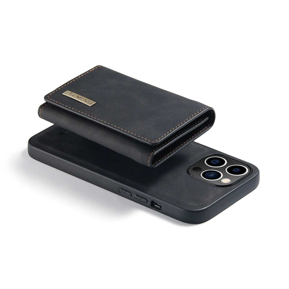 Premium Multi Card Leather Wallet Case For iPhone 12-16 Pro Max Series
