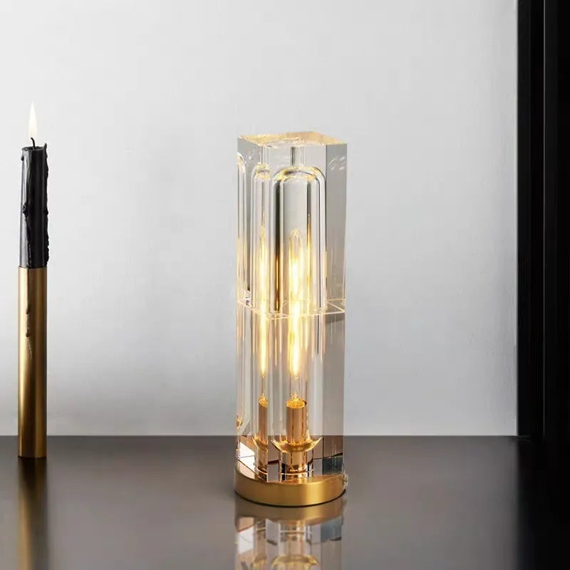 Nordic Led Luxury Crystal Desk Lamp Light for Living Room