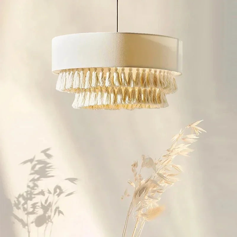 Modern Fabric Chandelier