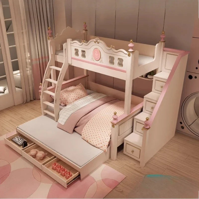 Luxury Master Bunk with Drawer Storage for Kids