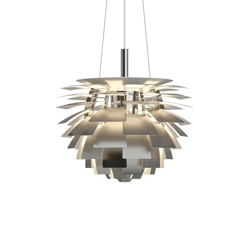 Scandinavian Pine Cone Pendant Lamp High-End Designer Lighting for Elegant Interiors