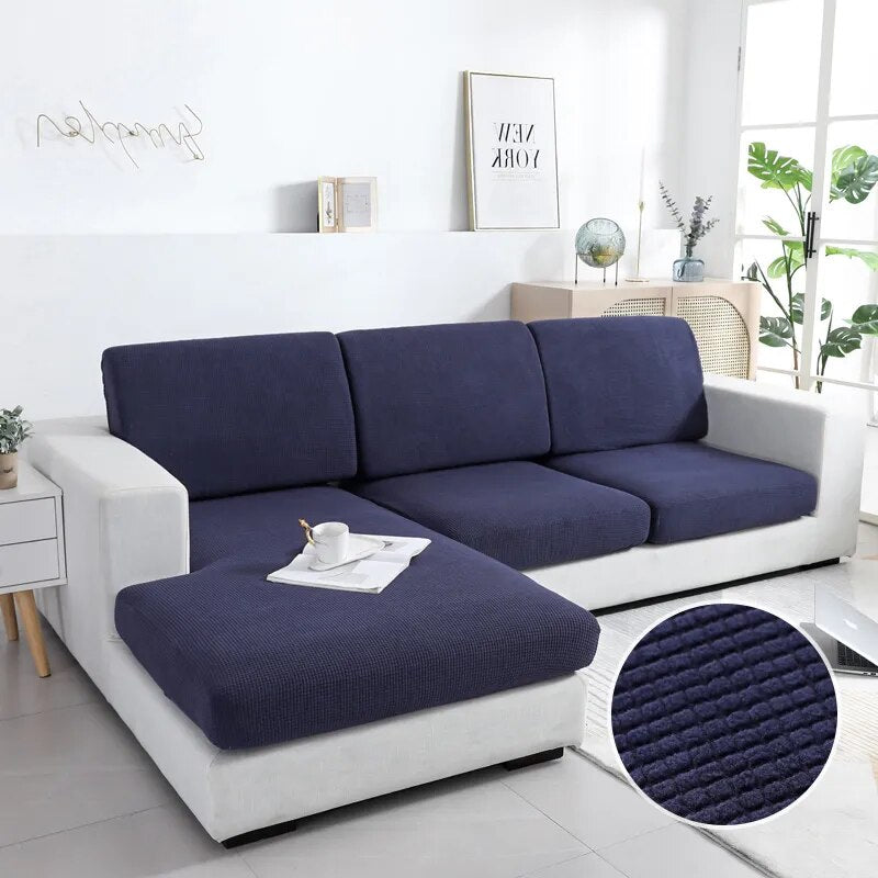 Thick Cushion Cover Fitted Sofa Covers for Living Room Washable