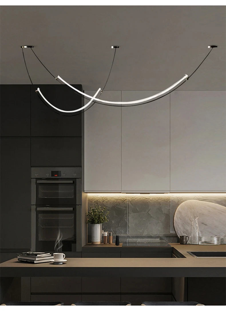 Modern Nordic LED Pendant Light for Living Room & Dining Rooms