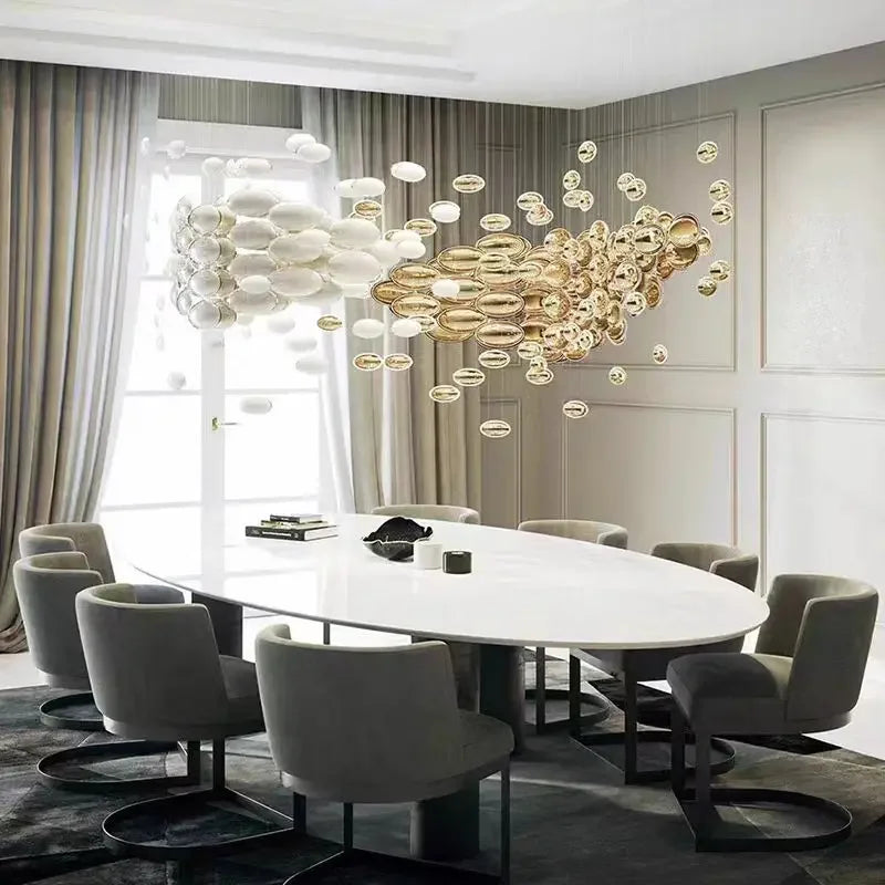 Luxury Golden Egg Chandelier Perfect for Every Room Decor and All Your Needs