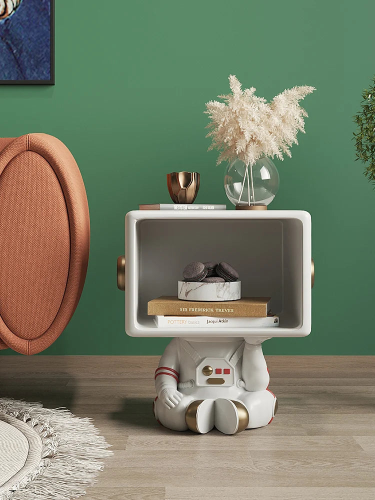 Astronaut Nightstands: Whimsical Crafts for Living Room and Bedroom Decor