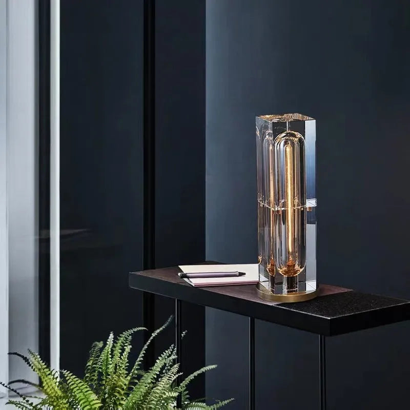 Nordic Led Luxury Crystal Desk Lamp Light for Living Room
