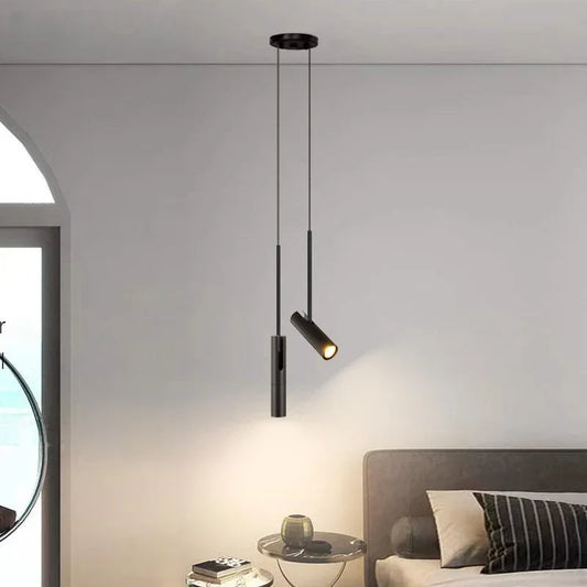 Sleek Hanging Spotlight Chandelier for Modern Homes & Restaurants
