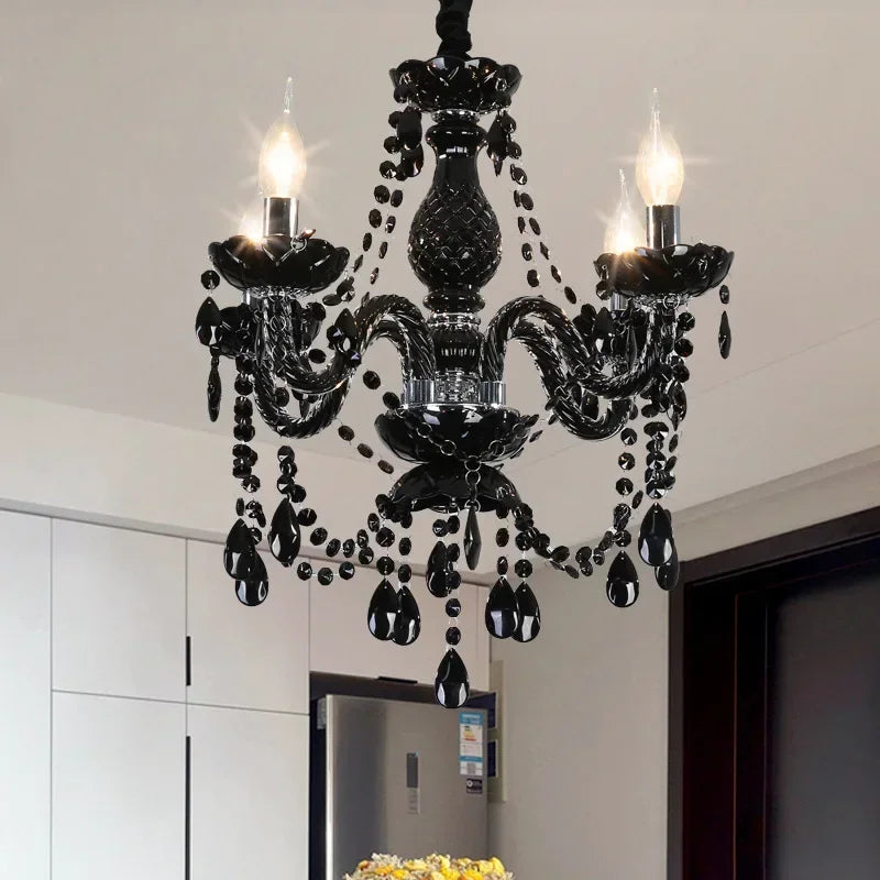 Simple AND Luxury Candle Crystal Chandeliers Perfect for Modern Décor