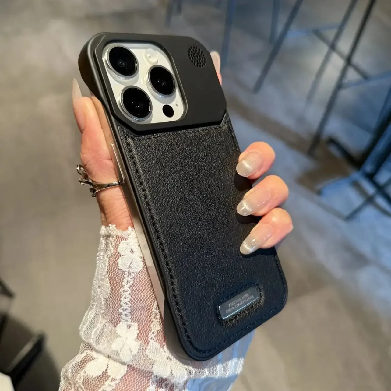 MagSafe Aromatherapy Leather Case – Business-Style Magnetic Armor Cover for iPhone 17/16/15/14/13/12/11 Pro Max