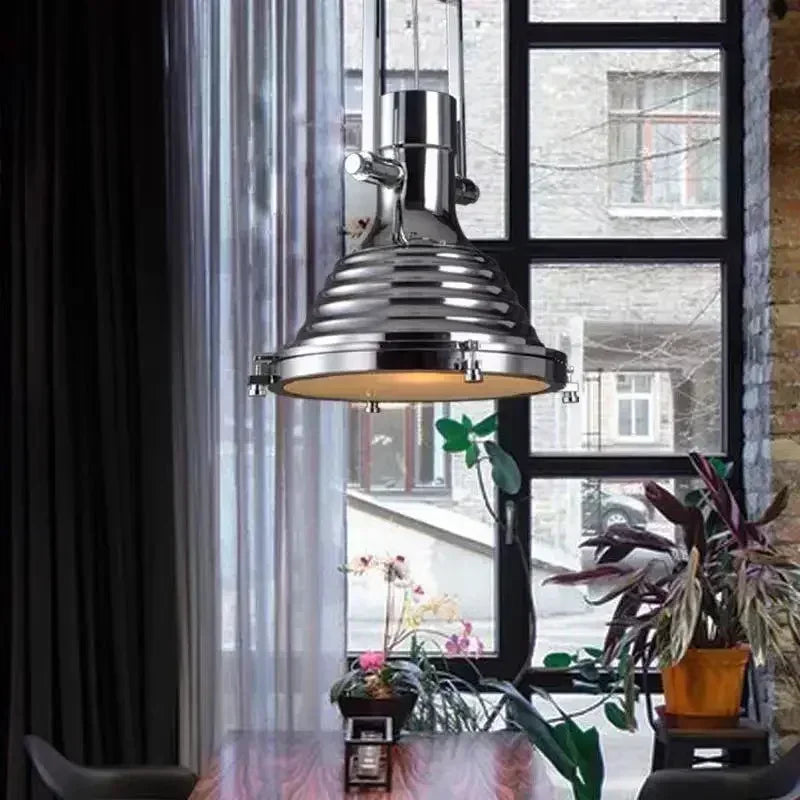 Nostalgic LED Pendant Lighting – Retro Industrial Nordic Chandelier for Home & Bar