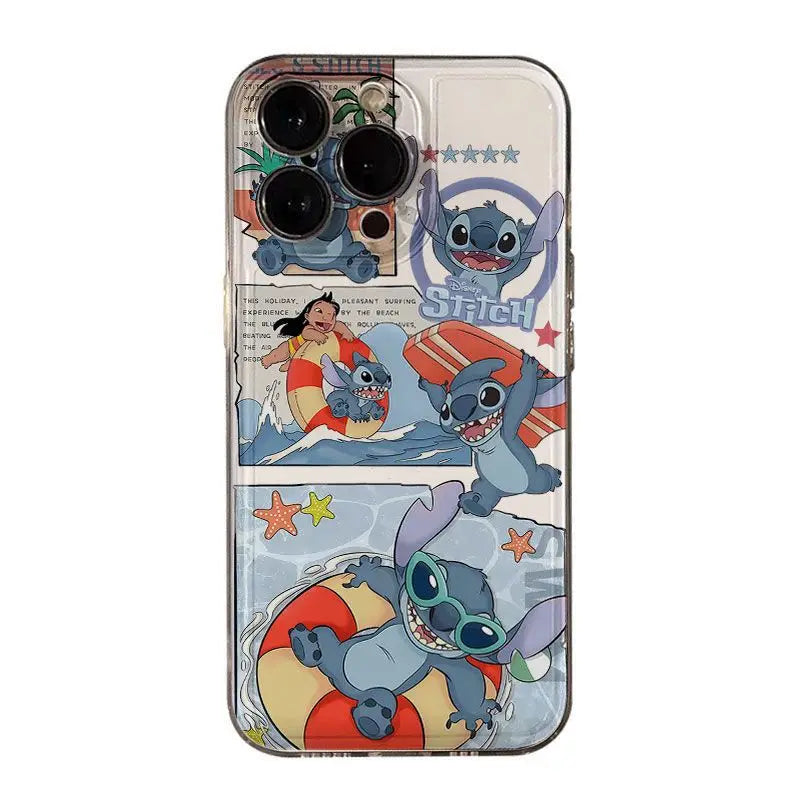 TR90 Stitch Soft Case for iPhone 17 Pro Max or Air, 16, 15, 14 Plus, 13 Mini, 12, 11 Pro, X, XS Max, XR, 8, 7, 6, 6S, 5, 5S, SE – Cute & Durable Protection