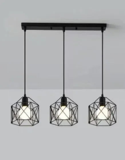Stylish 3 Head Nordic LED Chandelier Perfect for Bars & Dining Areas