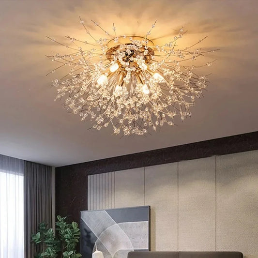 Dandelion Crystal Chandelier  Perfect for Dining & Bedrooms