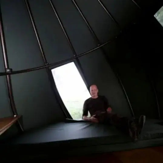 Luxury Geodesic Dome Tent – Transparent Starry Sky for Resort Glamping & Outdoor Vacations