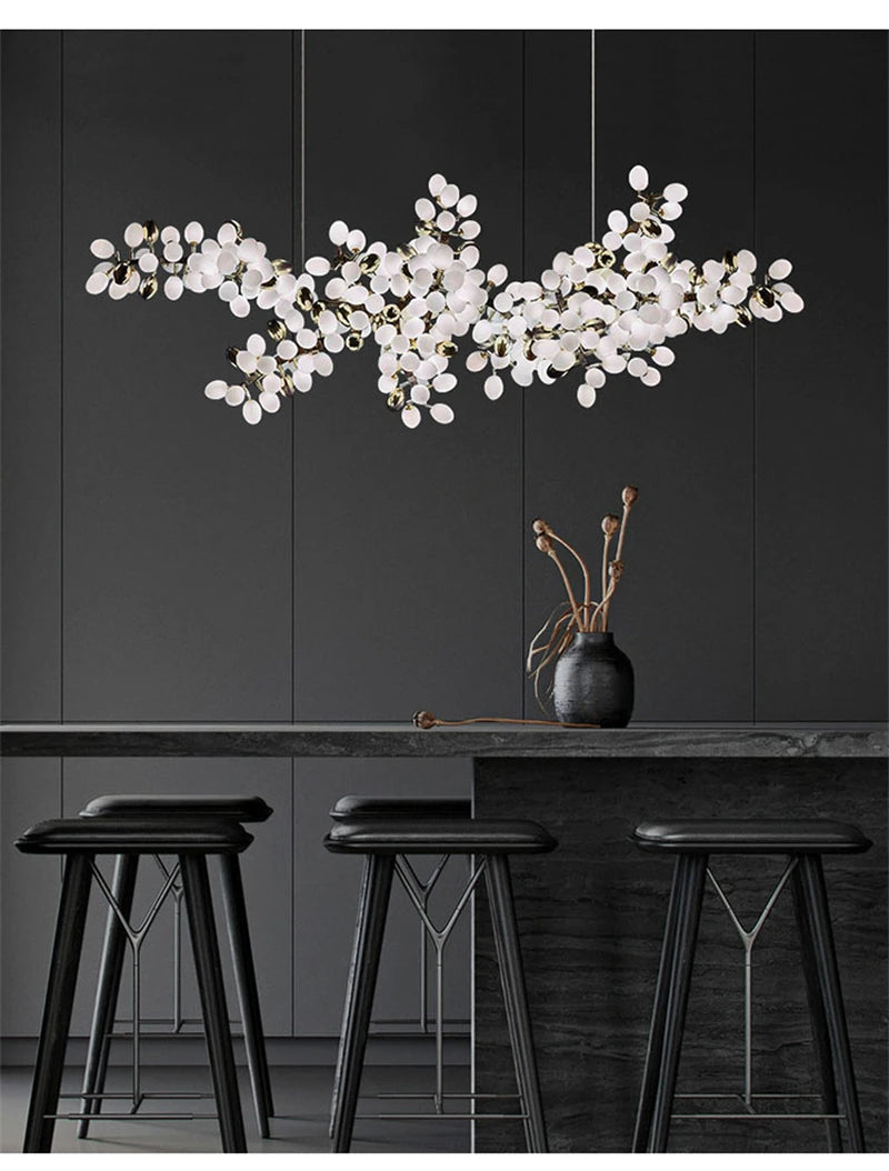 Unique Grapes Bunch Chandelier Perfect for Dining Rooms, Lofts, & Villas and decor needs