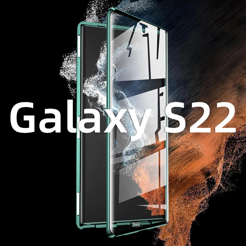 Samsung Galaxy S24 S23 S22 S21 Ultra 360° Magnetic Case