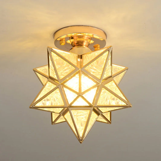 Sleek Acrylic Star Chandelier for Stylish Interiors