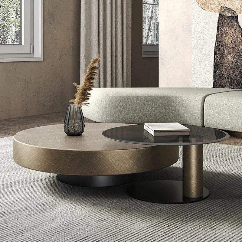 Minimalist  Round Coffee  Table for Home Interiors