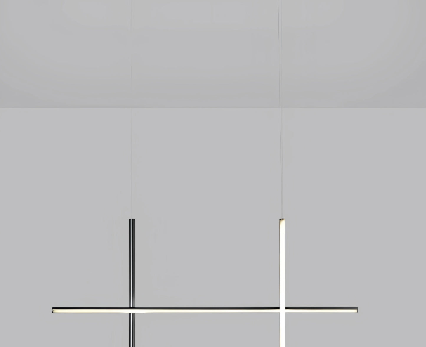 Luxury Italian Tube Gold LED Chandelier Pendant Light for Villas, Kitchens & Bars