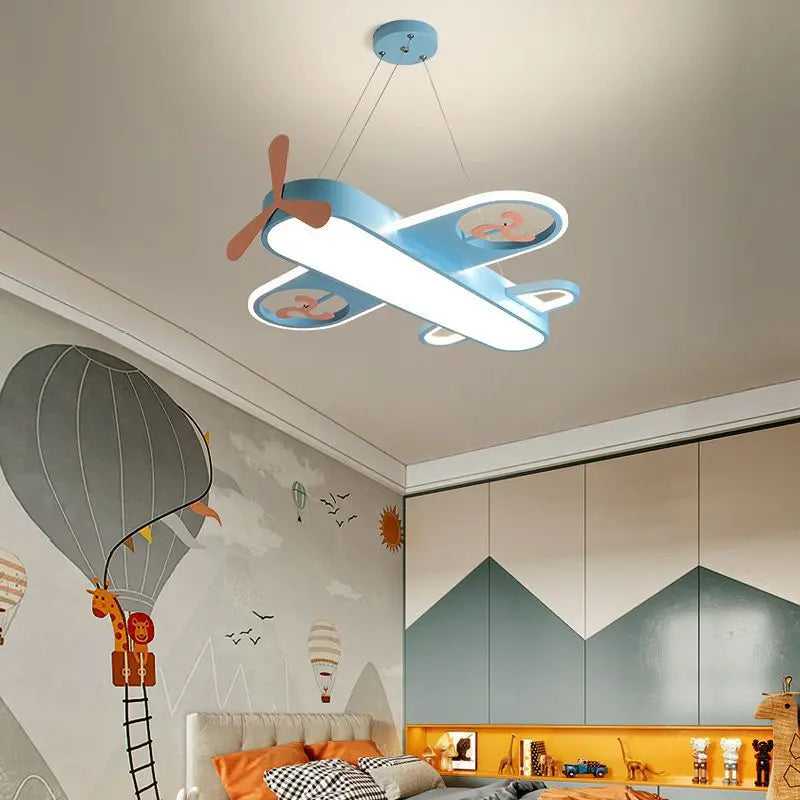 Modern LED Hanging Ceiling Lamp – Stylish Chandelier for Children's Bedrooms, Living & Dining Rooms!
