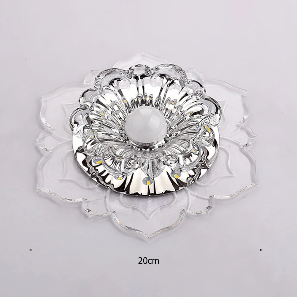 Illuminate in Style: Modern LED Crystal Ceiling Lights - The Ultimate Chandelier for Hallways, Living Rooms, and More