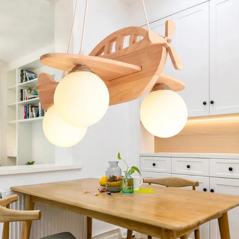 Airplane Chandelier Unique Kids Room Light
