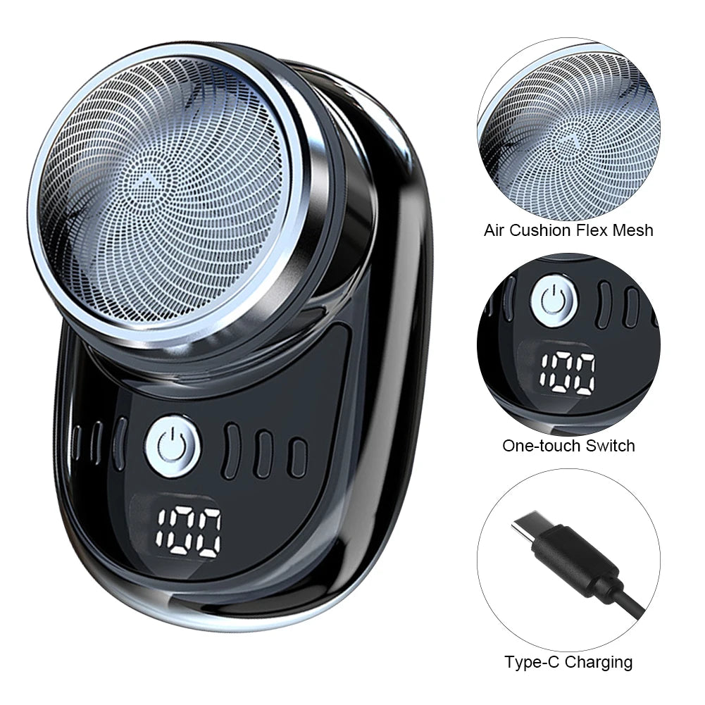 Mini Pocket Size Powerful Storm Shaver for Men