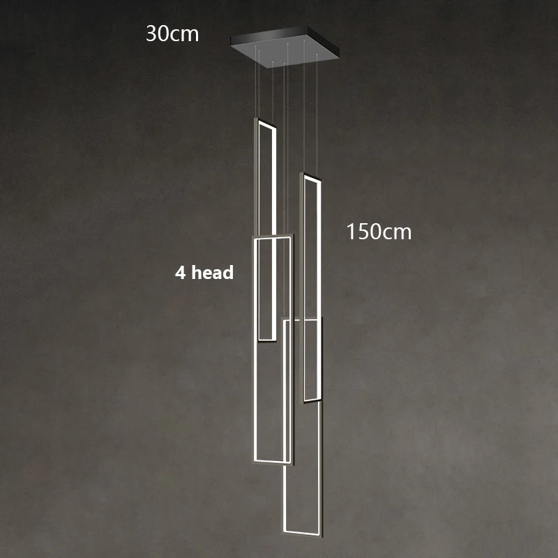 Modern Led Lights Pendant Lamps Perfect for Living Rooms & Staircases