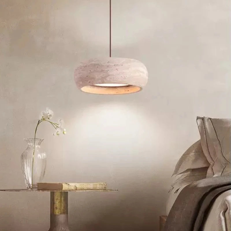 Japanese Wabi-Sabi Cream Style  Retro Lamp for Bedside & Bar Lamp