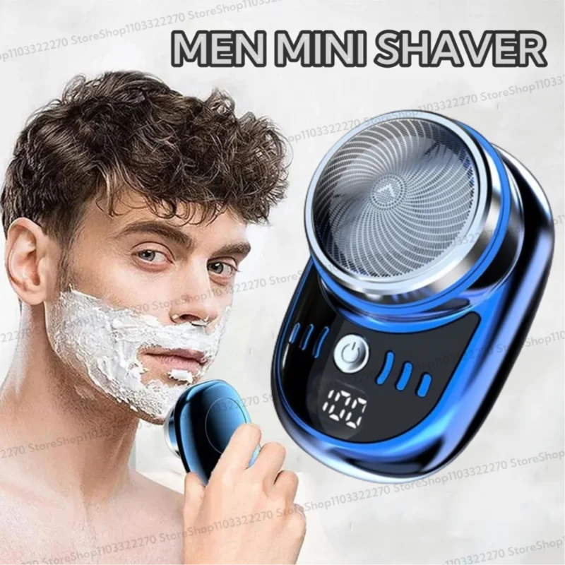 Ultimate Men's Electric Shaver: USB Rechargeable Portable Razor for Effortless Grooming On-the-Go