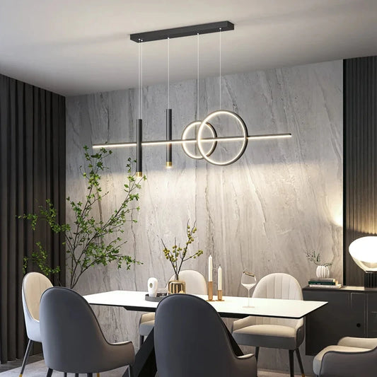 Scandinavian Sleek & Stylish LED Hanging Lamp Perfect Addition to Any Modern Interior