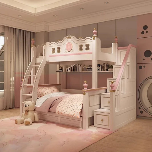 Luxury Master Bunk with Drawer Storage for Kids