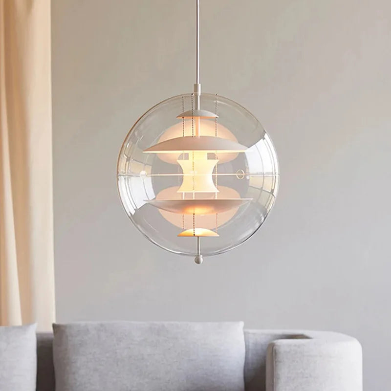 Danish Designer Planet Lamp – Nordic Art Pendant Light for Dining & Bedroom