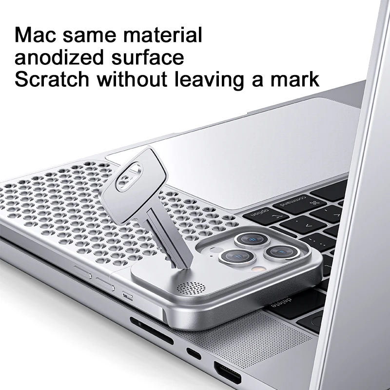 Aluminum Cooling iPhone Case for iPhone 15,14,13,12 - Pro & Plus Series