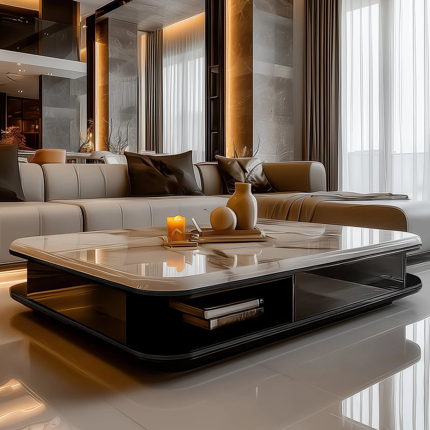 Luxury Large Coffee Table for Bold Living Rooms