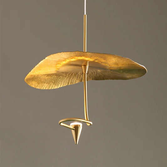 Luxury Art Décor Copper Chandelier – LED Hanging Lamp for Stylish Homes & Restaurants