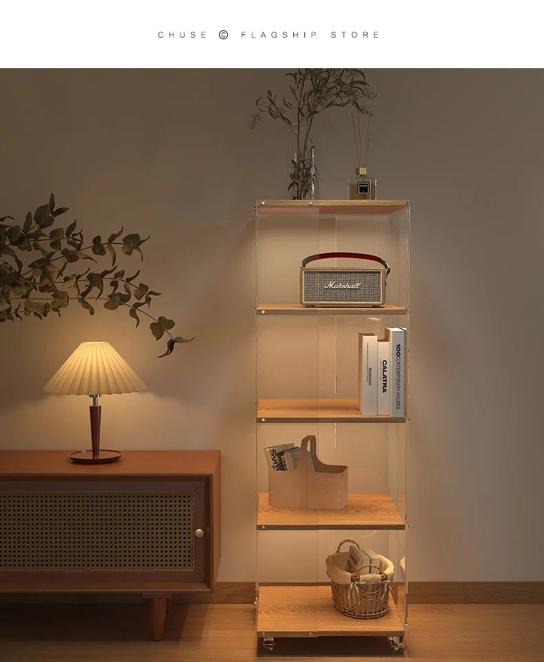 ✨ Stylish & Functional Home Bookcase: Sleek Living Room Organizer, Storage Cabinet, and Display Shelf for Bedroom & Office