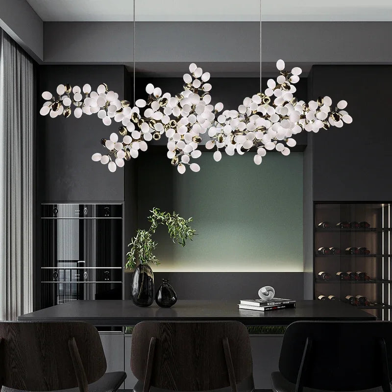 Unique Grapes Bunch Chandelier Perfect for Dining Rooms, Lofts, & Villas and decor needs