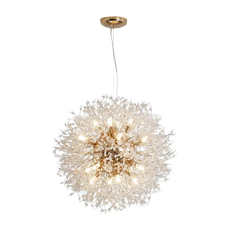 Dandelion Crystal Chandelier – Perfect for Stylish Bedrooms & Dining Areas!