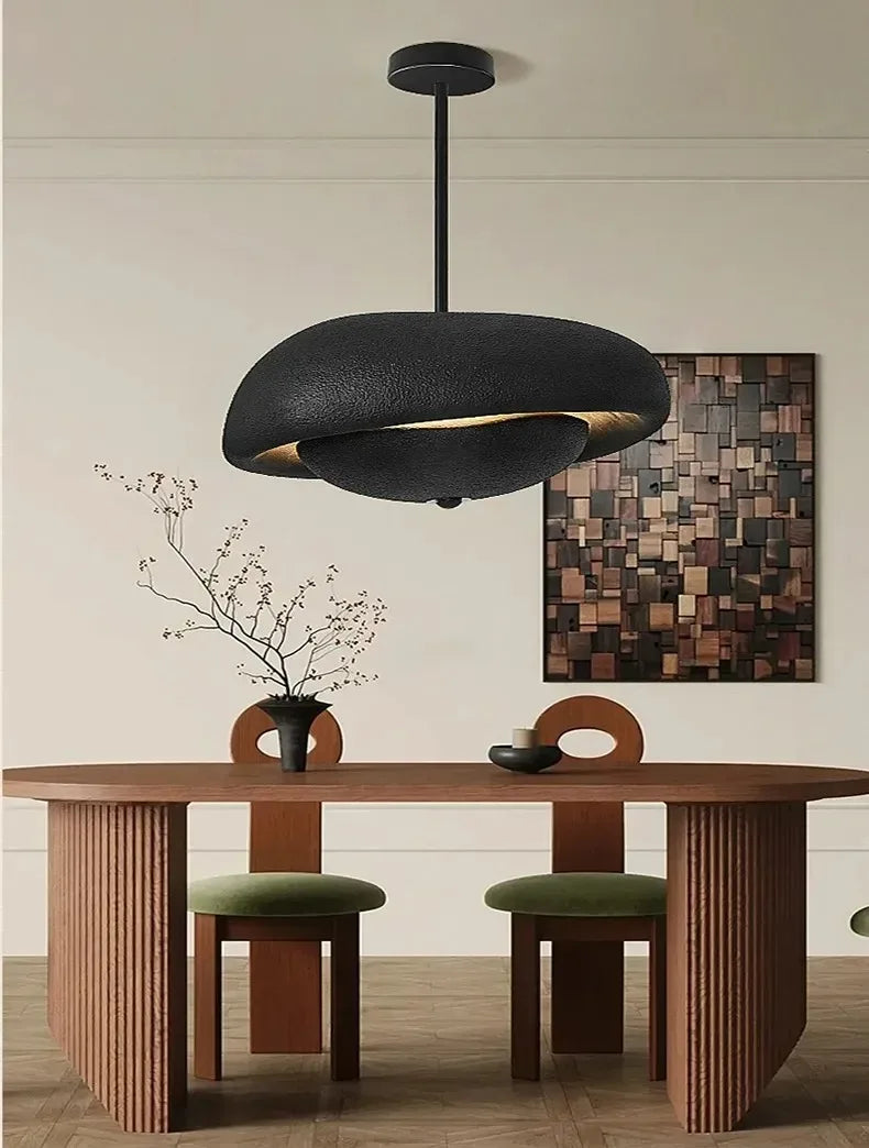 Japanese Style LED Pendant Light Perfect For Study, Bedroom & Living Room