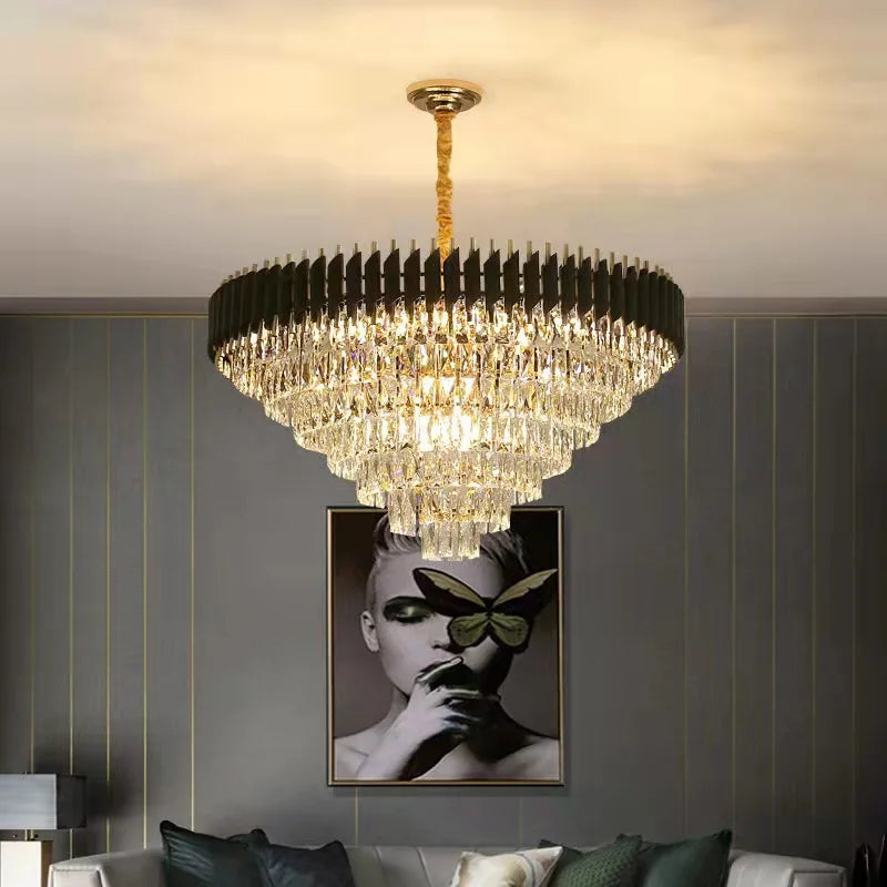 Stunning K9 Crystal Chandeliers Luxury Lighting to Add Sparkling Elegance and Glamour to Your Home