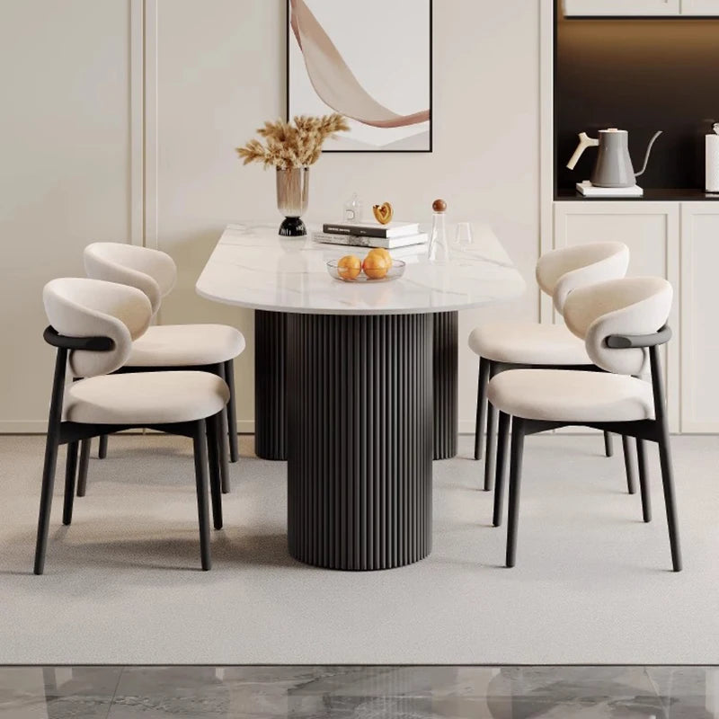 Luxury Modern Dining Table Perfect for Home, Kitchen & Restaurant